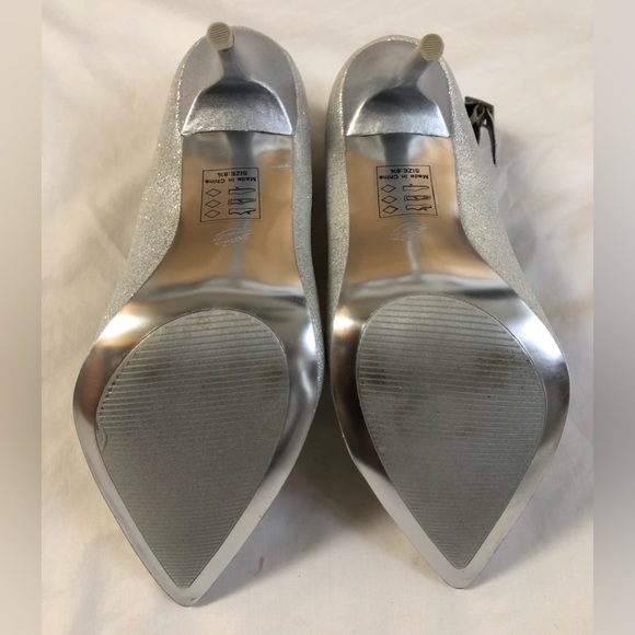 Shoe Republic high heel glitter pumps size: 8.5 - Picture 4 of 9
